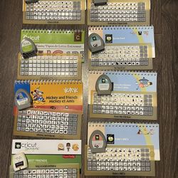 Cricut Cartridge Bundle w/ Binder - 8 Cartridges!