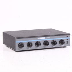 Shure M268 4‑Channel Portable Mic Mixer & Preamplifier