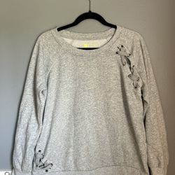 Women’s Light Grey Relaxed Fit Sweatshirt