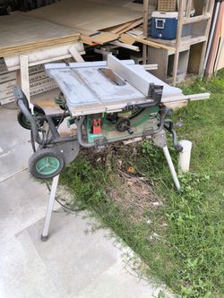 Table Saw Not Working 