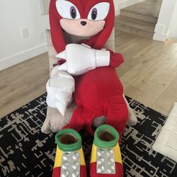 Knuckles the Echidna Adult Mascot Costume