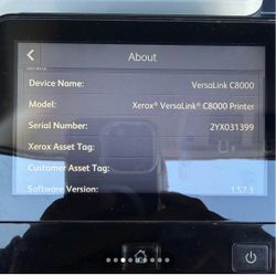 Xerox versalink C8000 printer
