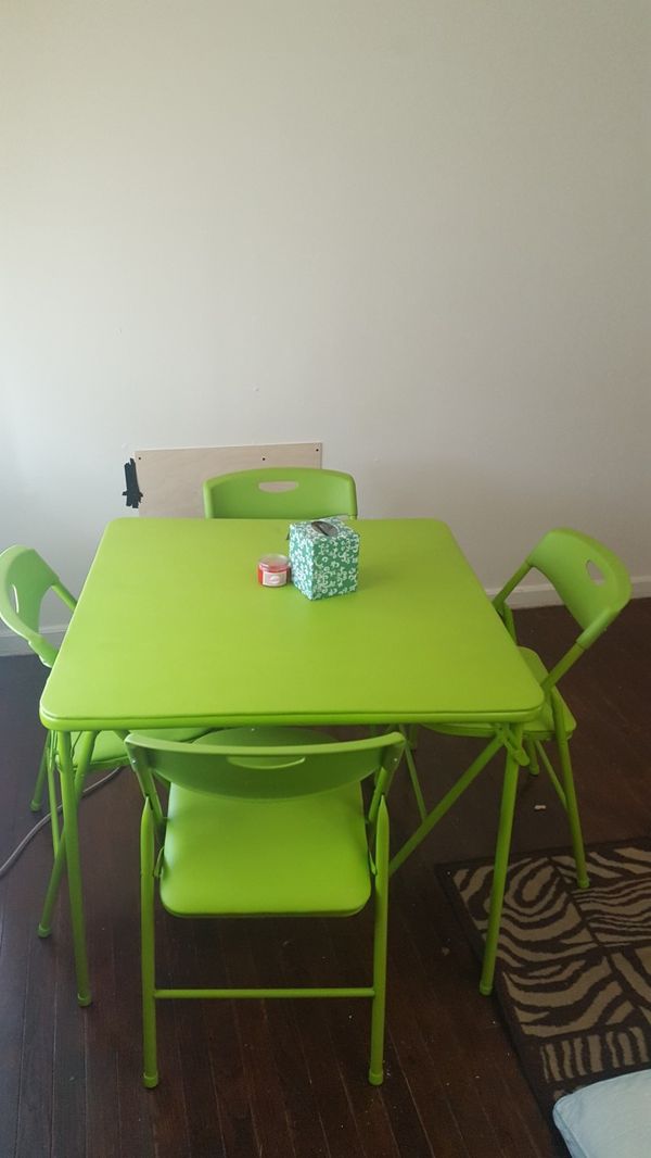 Cosco 5 piece folding table and chair set. OBO (Furniture) in Omaha ... Cosco 5 piece folding table and chair set. OBO (Furniture) in Omaha ...