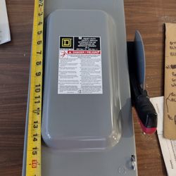 HU-362 Square D Disconnect 60A 