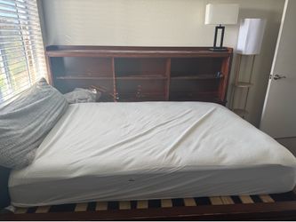 Bed frame and mattress