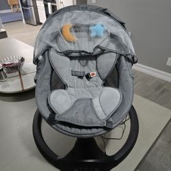 Latex Baby Oscillating Swing With Music And Remote