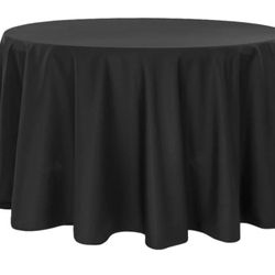 Black Table Cloth