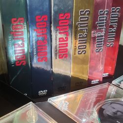 7 SOPRANOS DVD SETS - ALL PERFECT CONDITION TV SHOW HBO MOVIES