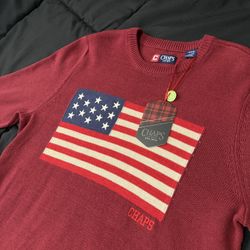 Chaos US Flag Mens Sweater Size M