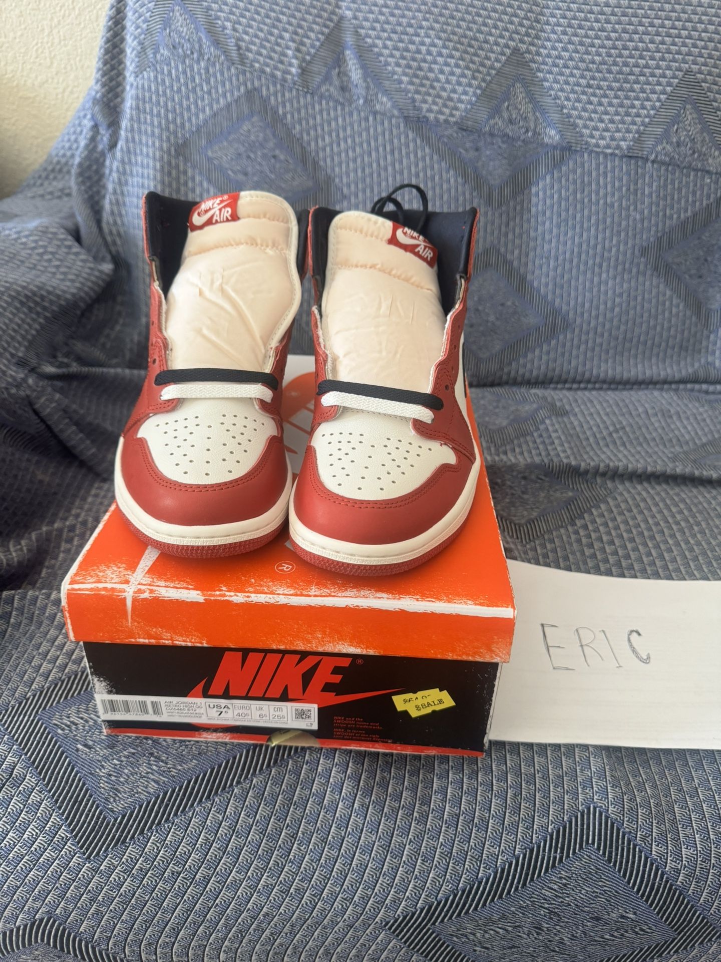 Jordan 1 Lost And Found Chicago Size 7.5