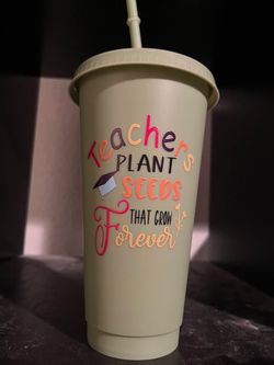 Brand New Teacher Cold Cup-24oz