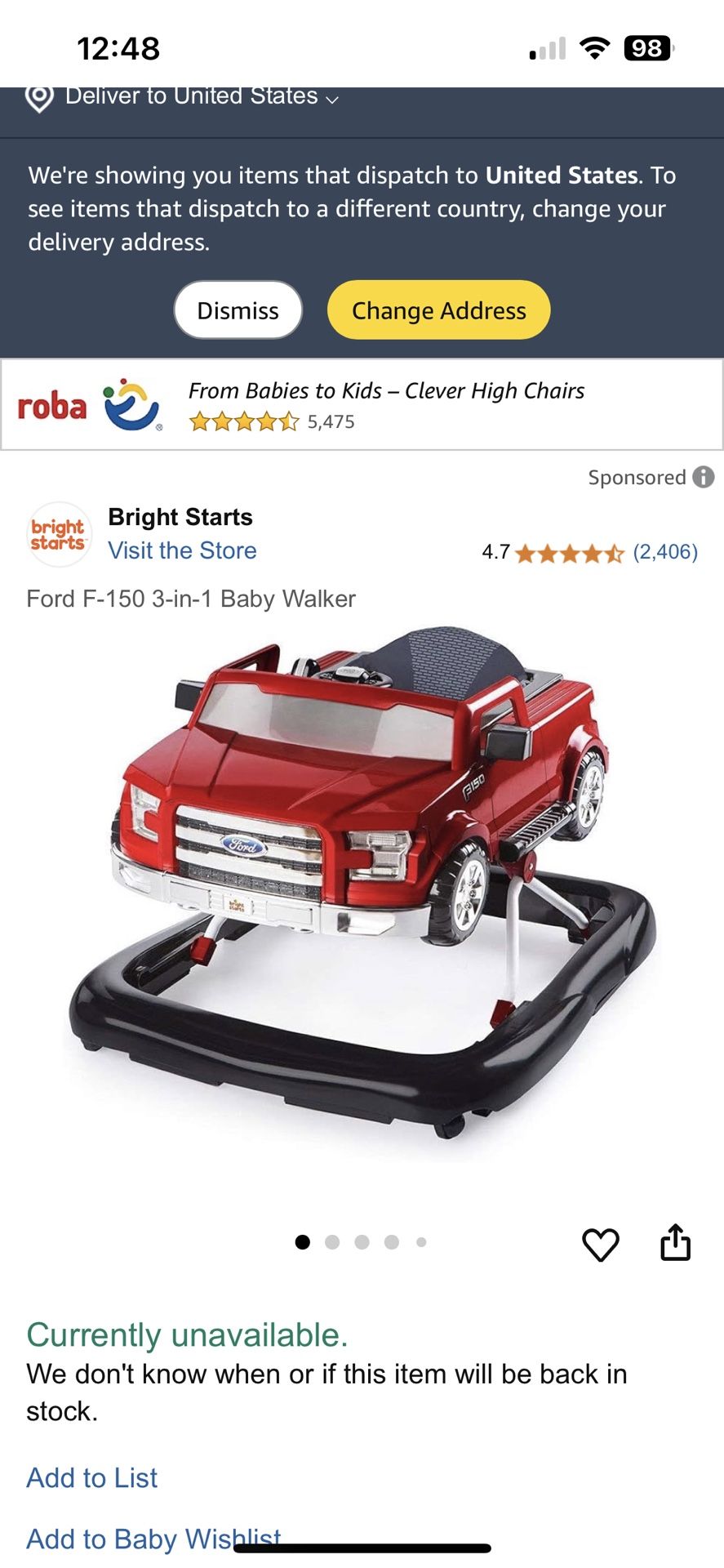 Bright Starts F-150 4-in-1