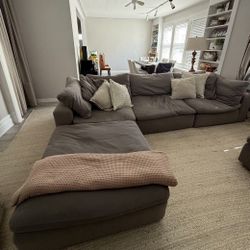 GREY cloud SECTIONAL 🩶🤍🩶🤍