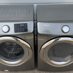 Samsung Stackable XXL Capacity Plus Front Load Washer/Electric Steam Dryer (can deliver) 