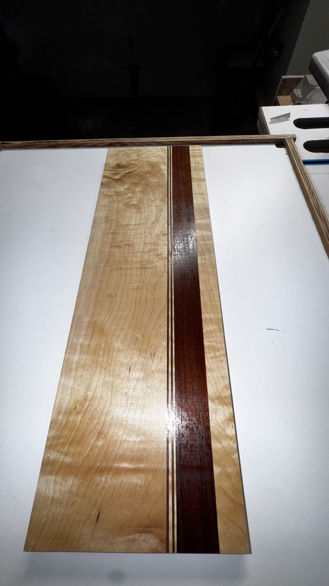 Maple cutting board 18 1/2 X 6”