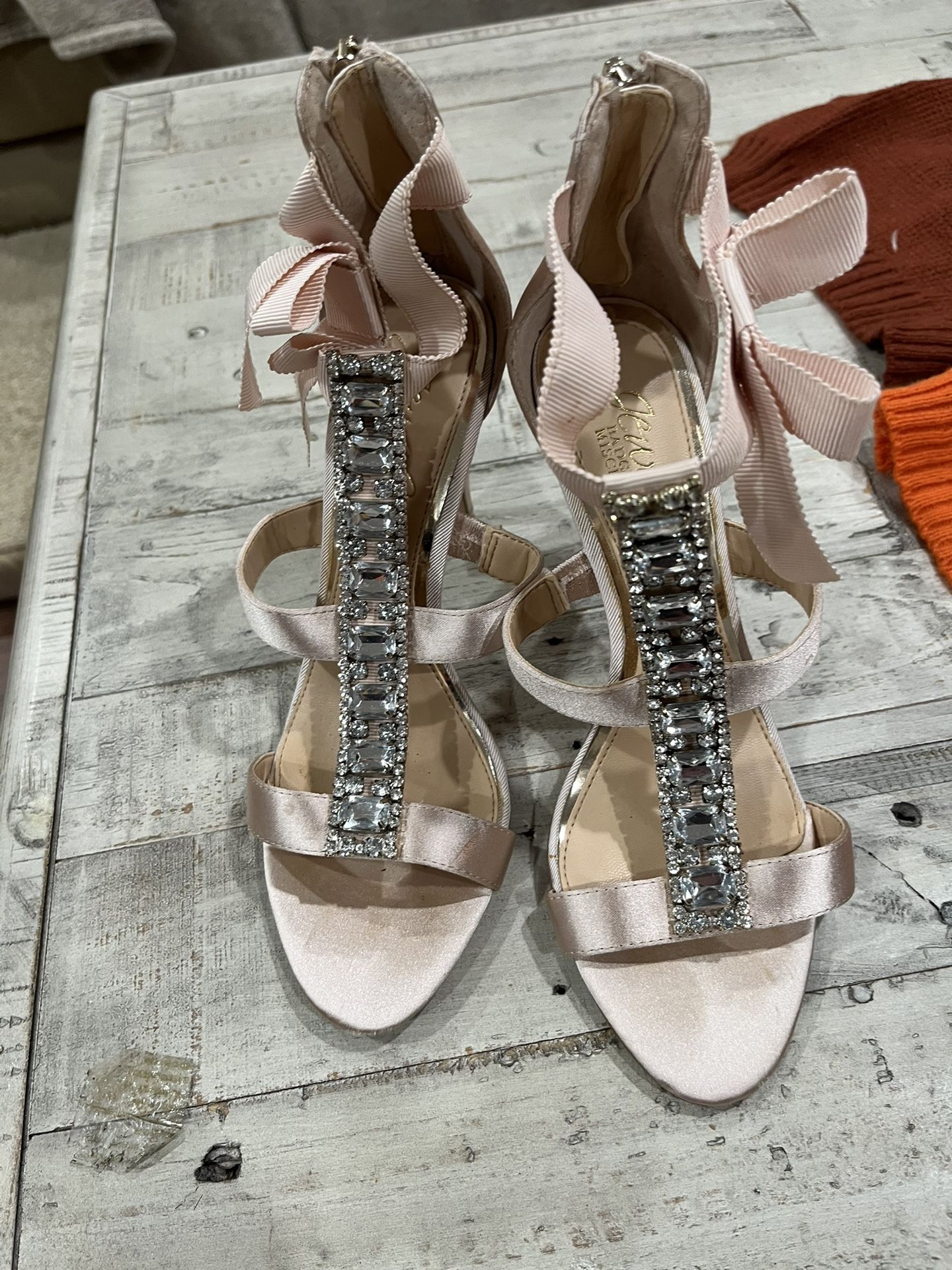 Jeweled Badgley Misschka Rose Gold