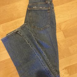 madewell straight leg jean