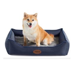 Dog Bed for Small Dogs Durable Egg Crate Foam Sofa Bed with Washable Removable Cover