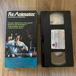 Re-Animator + Beyond Re-Animator VHS