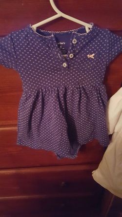 Baby 6 months dress onesie