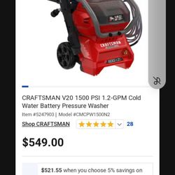 Pressure Washer New In Box  (contact info removed)