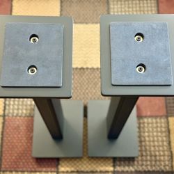 DR PRO SMS36BK WOOD STUDIO MONITOR STAND 36” PAIR, BLACK