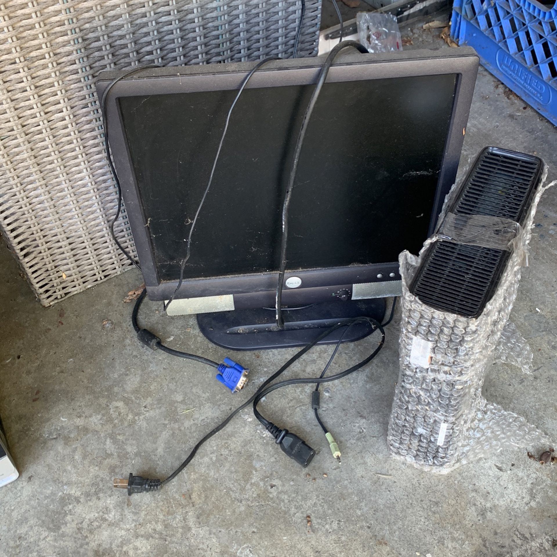 Dell Computer And Monitor