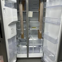 NEW🚨27.4 cu. ft. Standard Depth Side by Side Refrigerator