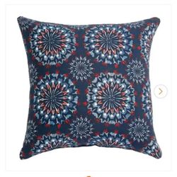 StyleWell 16 in. x 16 in. Denby V4 Midnight Outdoor Throw Pillow