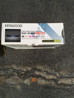 Kenwood Amp KAC-8105D