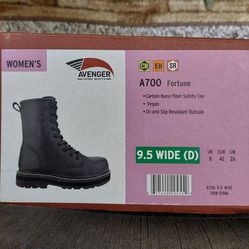 Women's Avenger A700 Fortune Work Boots 9.5 Wide