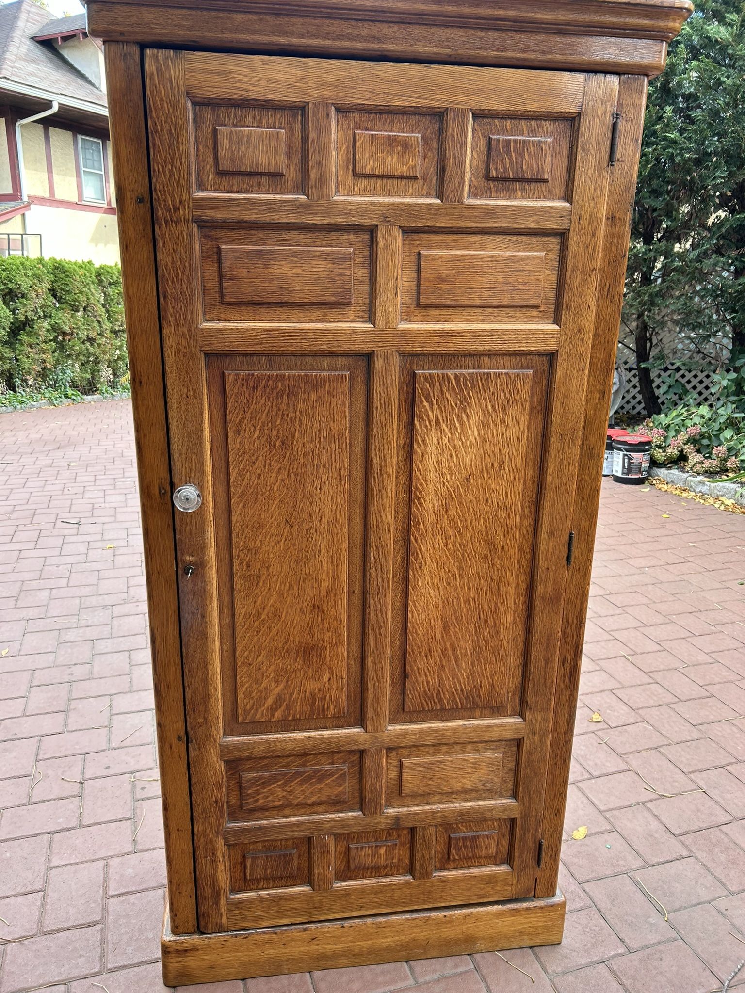Antique Oak Armoire