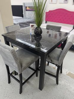 DIOR DINING ROOM 5pc GREY 📍🥰🚛😎🔥🤓