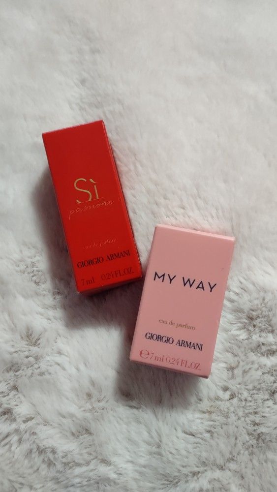 2 Giorgio Armani Perfume....My Way And Si