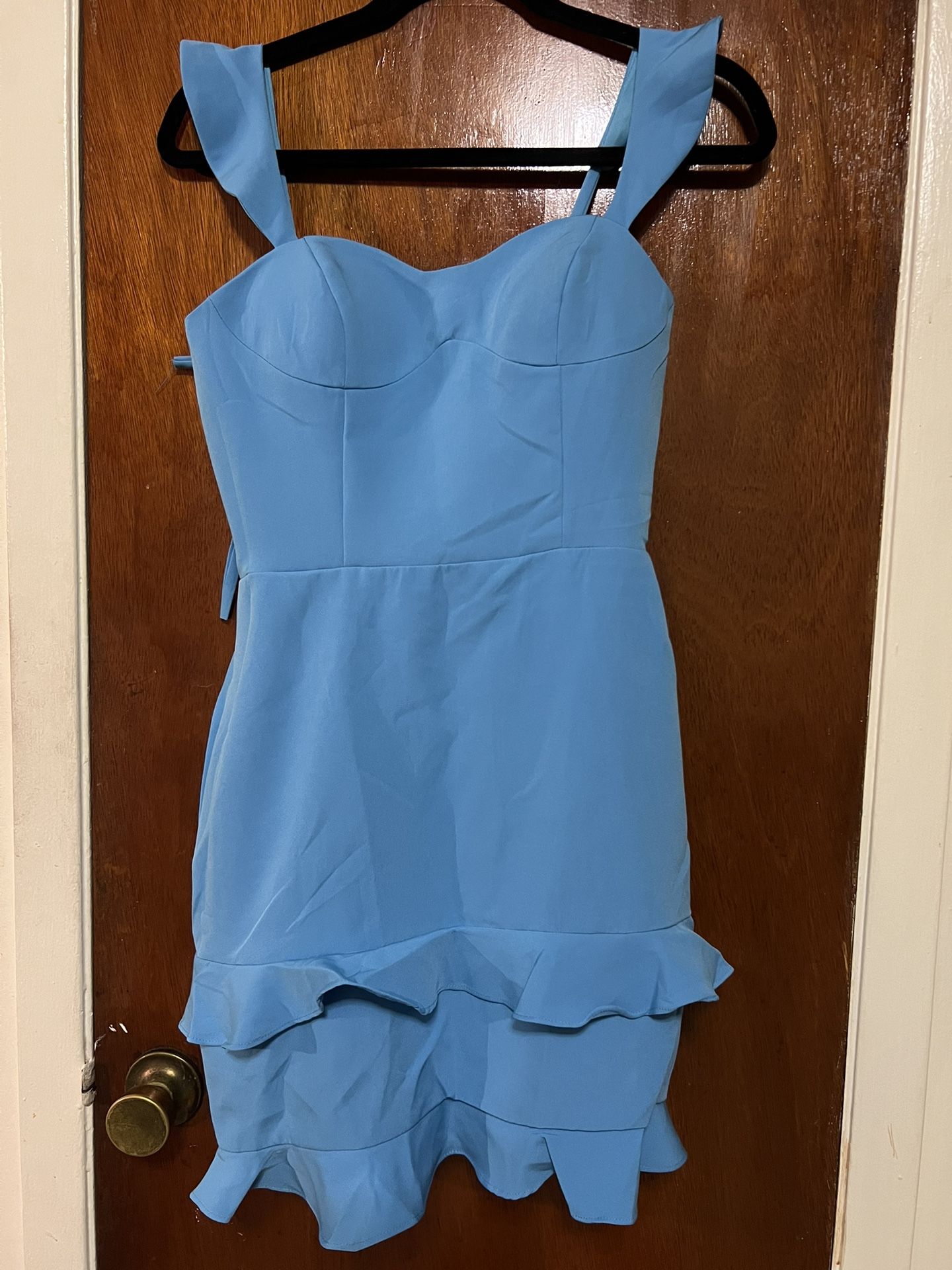 Blue Mini Dress