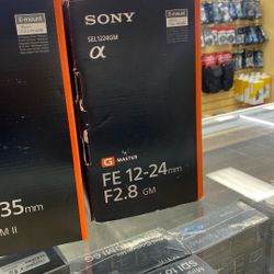 Sony FE 12-24mm F2.8 GM Lens