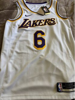 Lebron Jersey White Medium