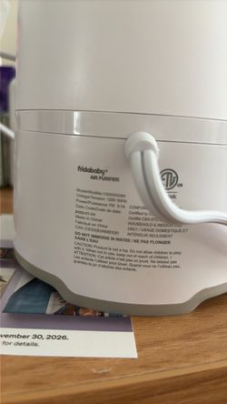 Fridababy Air Purifier/white noise machine