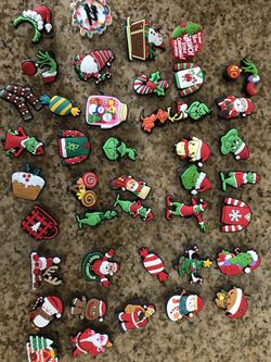 Croc Charms Jibbitz Christmas Grinch