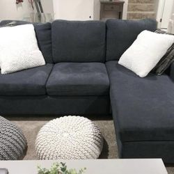 Dark Gray Modern Sectional Sofa