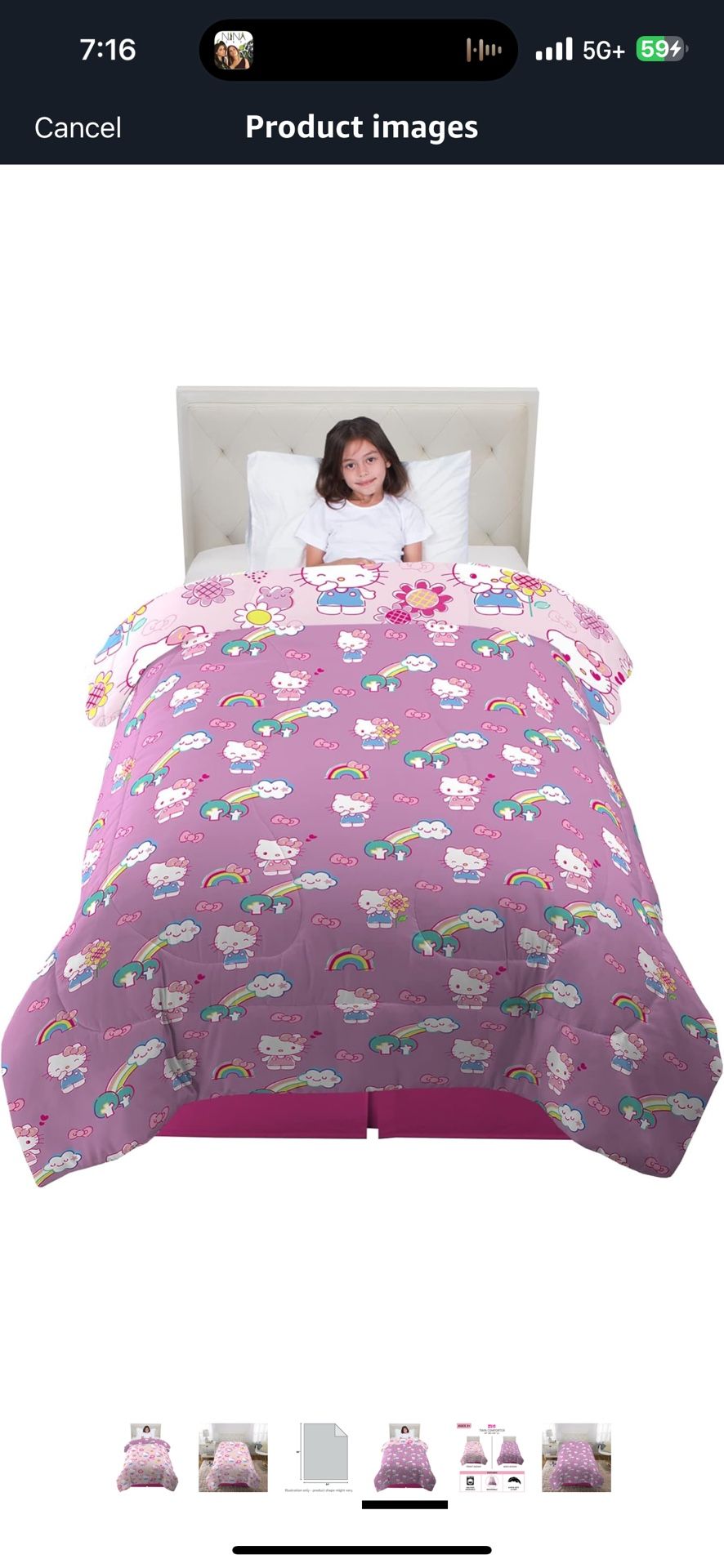 Hello Kitty Comforter