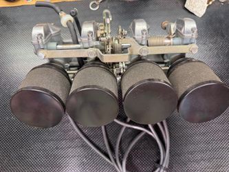 Honda cb750 rebuilt carburetors with filters and boots