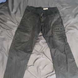 black wrangler cargos 