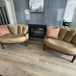 Lovseat sofa. Perfect condition. If needed then two are available .
