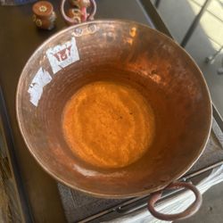 ARTÍCULO CON DEFECTO! Cazo De Cobre 