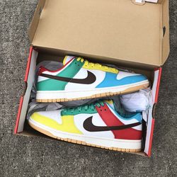 nike dunk low free 99 white