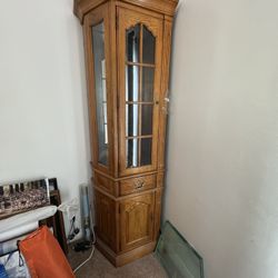 Vintage Corner Cabinet 
