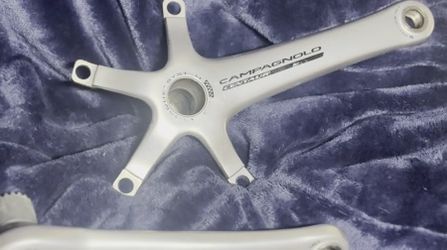 Campagnolo Centaur Crank Arms - Silver, Campy Road