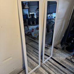 Set Of Two Mirrors