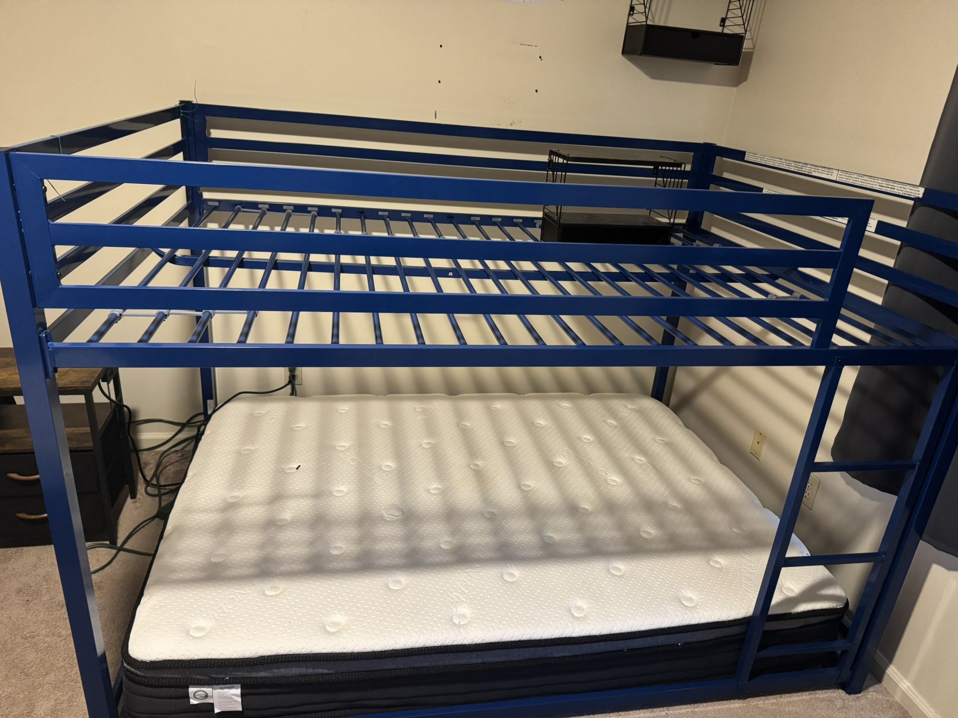 Full Over full Bunk Bed.